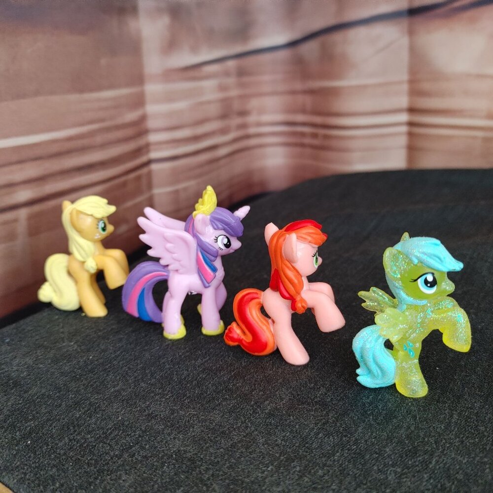My Little Pony Mini Figures 4pc Mixed Lot